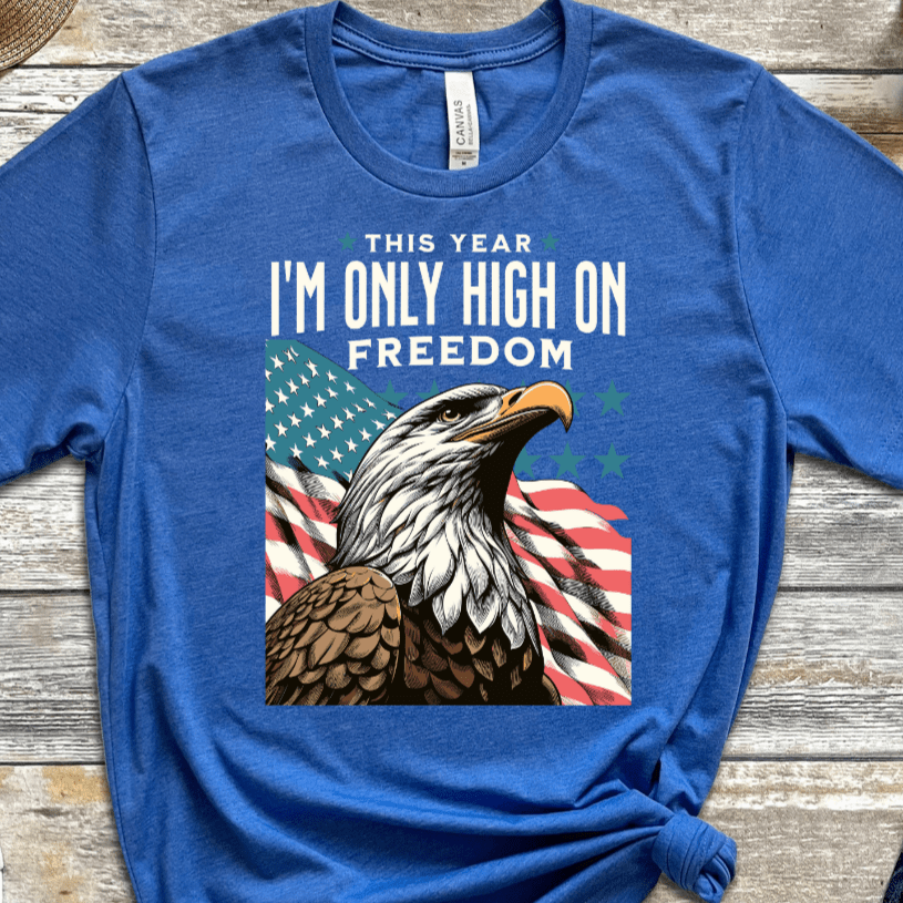 Vintage Recovery T-Shirt | Inspiring Sobriety | High on Freedom