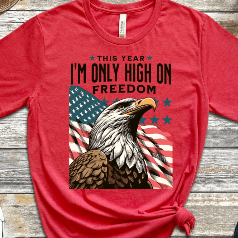 Vintage Recovery T-Shirt | Inspiring Sobriety | High on Freedom