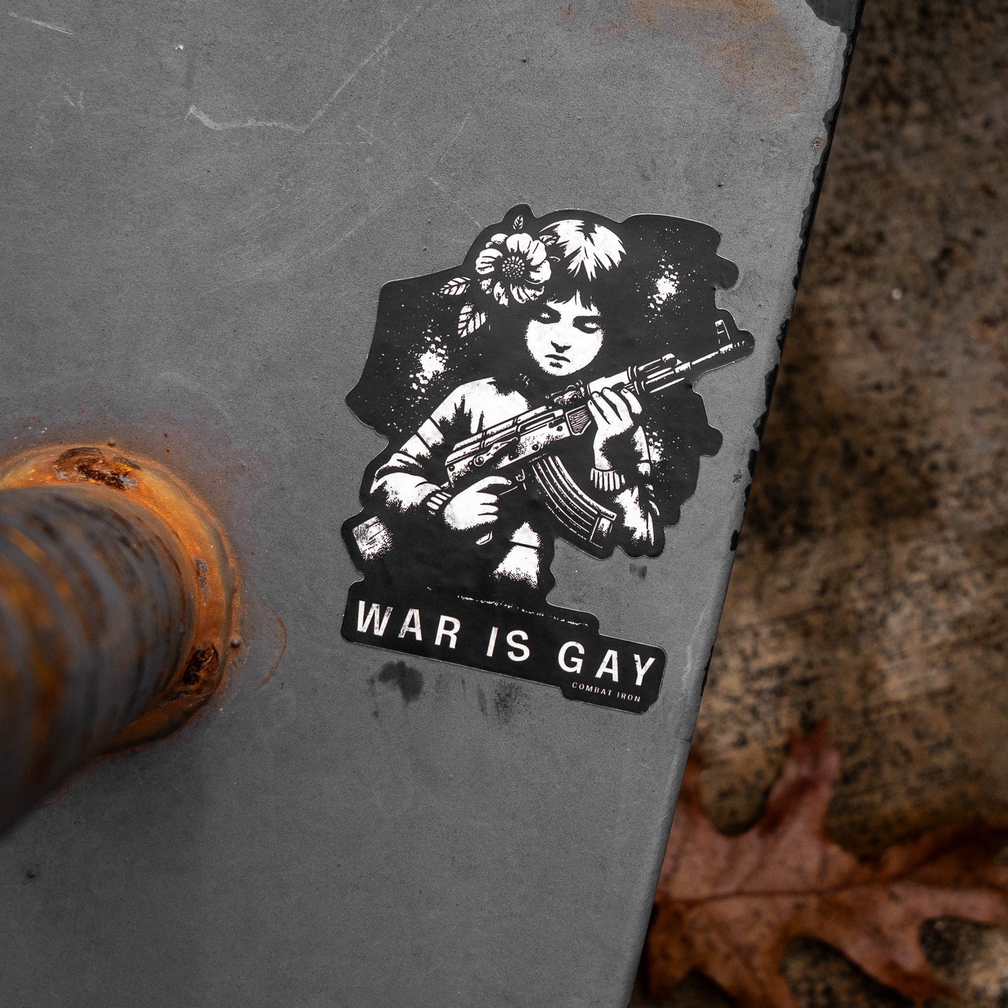War Is Gay Decal