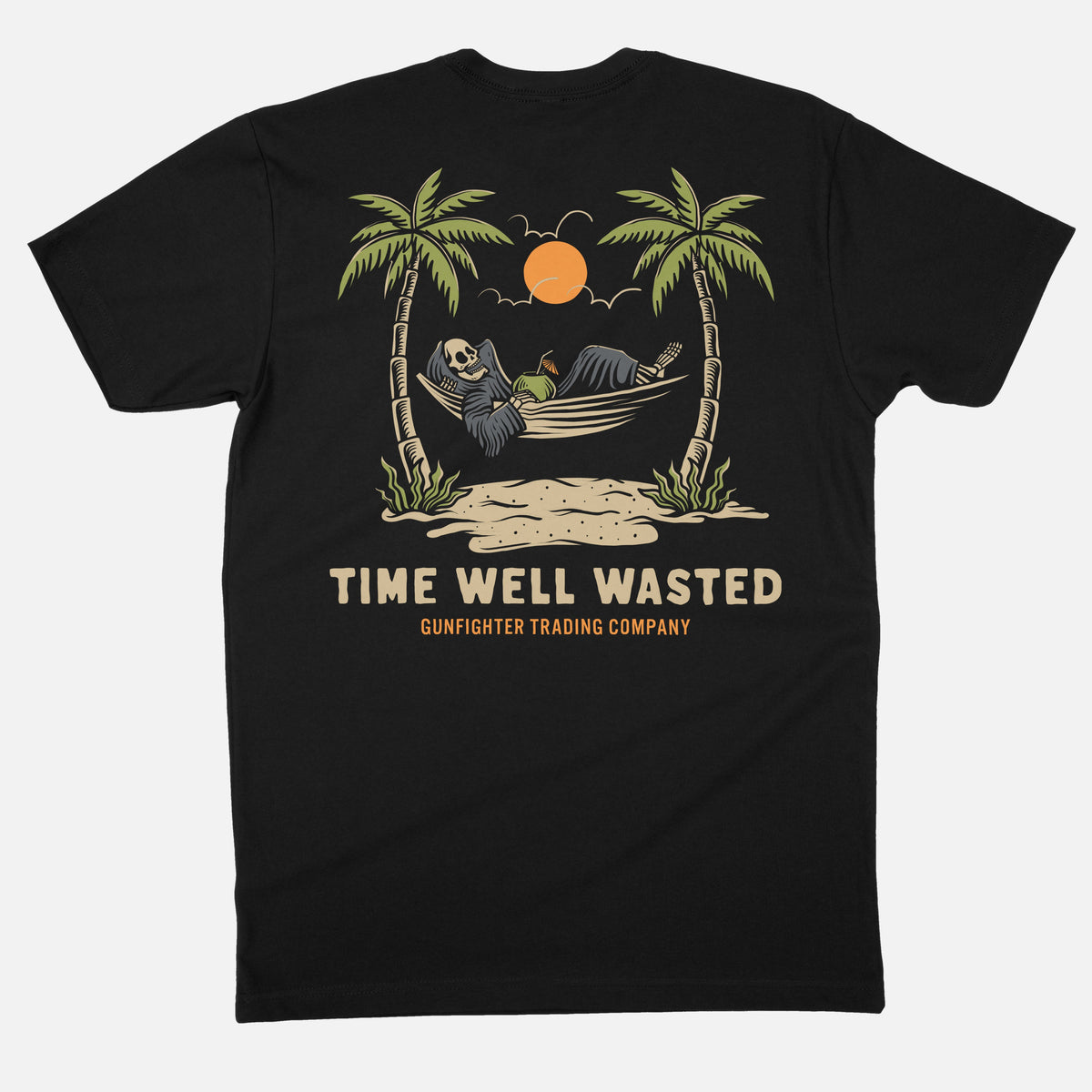 TIME WELL WASTED TEE