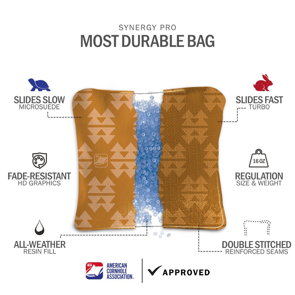 Western Pattern Synergy Pro Cornhole Bags