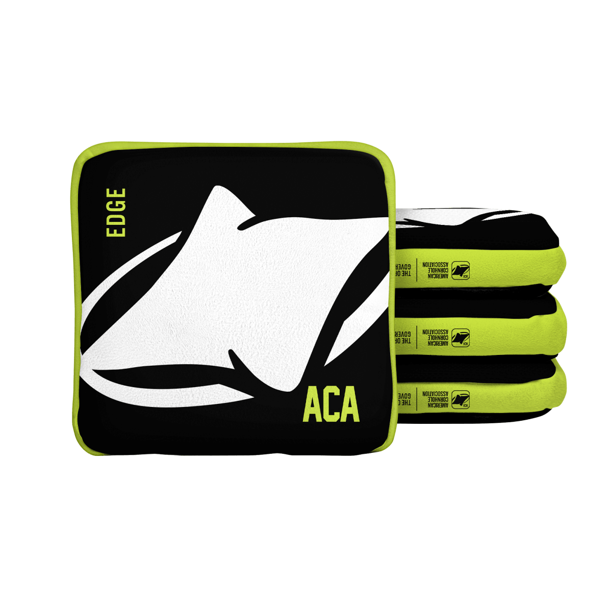 White ACA Logo Synergy Edge Cornhole Bags