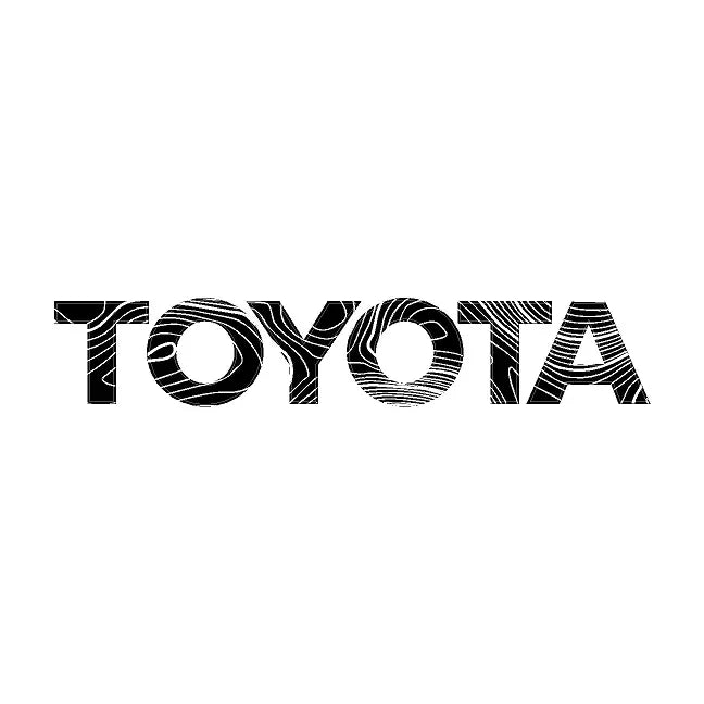 "TOYOTA" Topo Front Grille Emblem Kit - 2024+ Land Cruiser / 07-14 FJ Cruiser