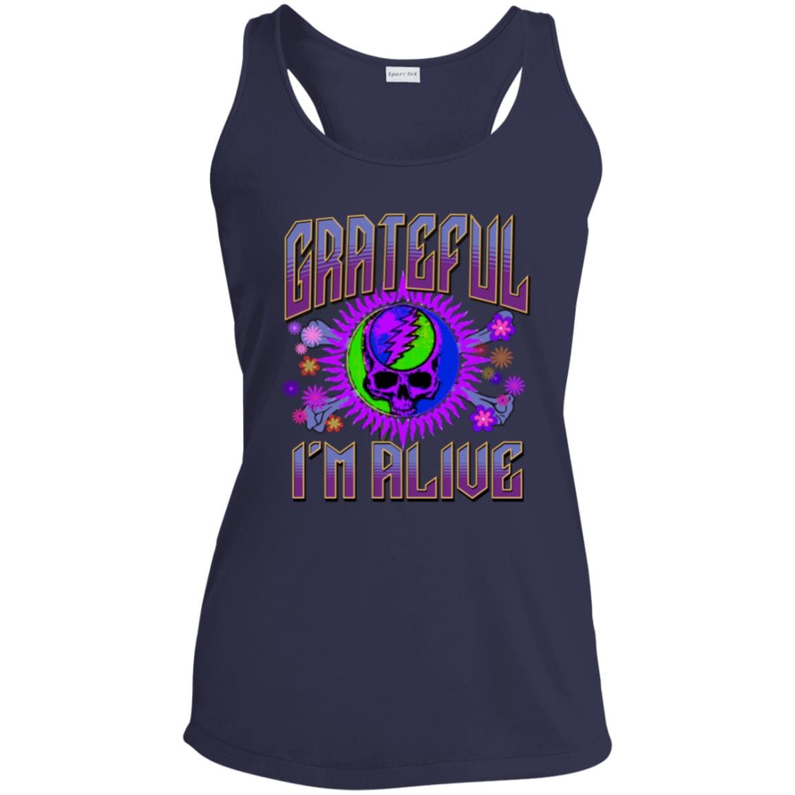 Womens Recovery Tank | Inspiring Sobriety | Grateful I'm Alive