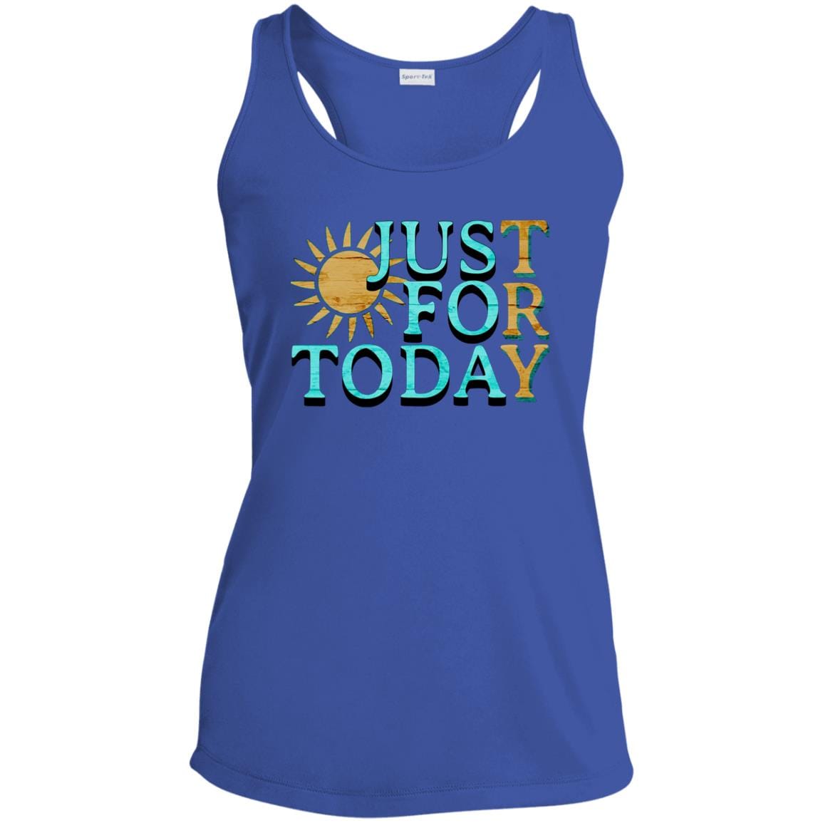 Womens Recovery Tank | Inspiring Sobriety | Just For Today "Try"