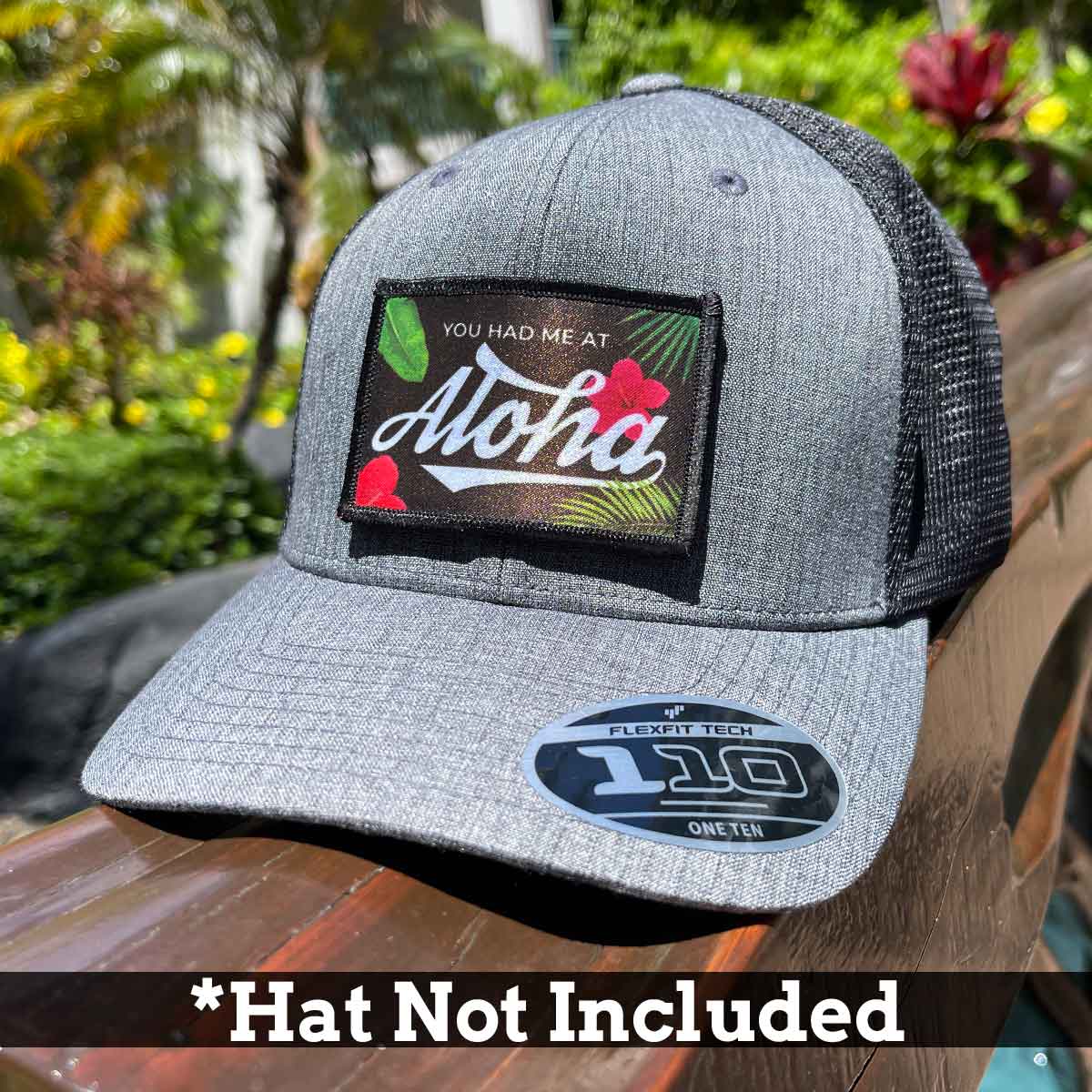 You Had Me At Aloha - Flowers - Removable Patch