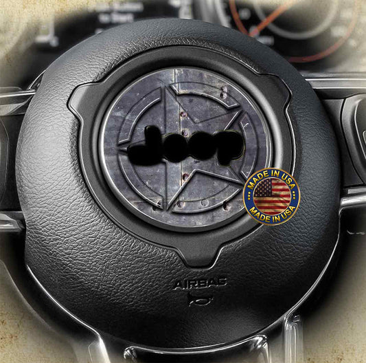 Oscar Mike Star Steering wheel decal 235
