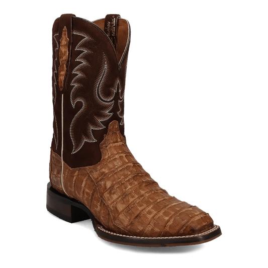 Dan Post Leon - Men's Caiman Leather Cowboy Boots