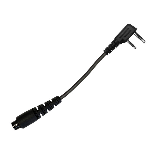 Radio Amplified Connector Cable & Radio Adapter for Headset: NATO/Military Wiring, Gentex, Ops-Core, OTTO, TEA, MSA -Kenwood TK & NEXEDGE (NX) 2-Pin, Baofeng, BTECH, Rugged Radios, Diga-Talk, TYT, AnyTone, Alinco, Relm/BK Radio, Quansheng, Wouxon, Retevis