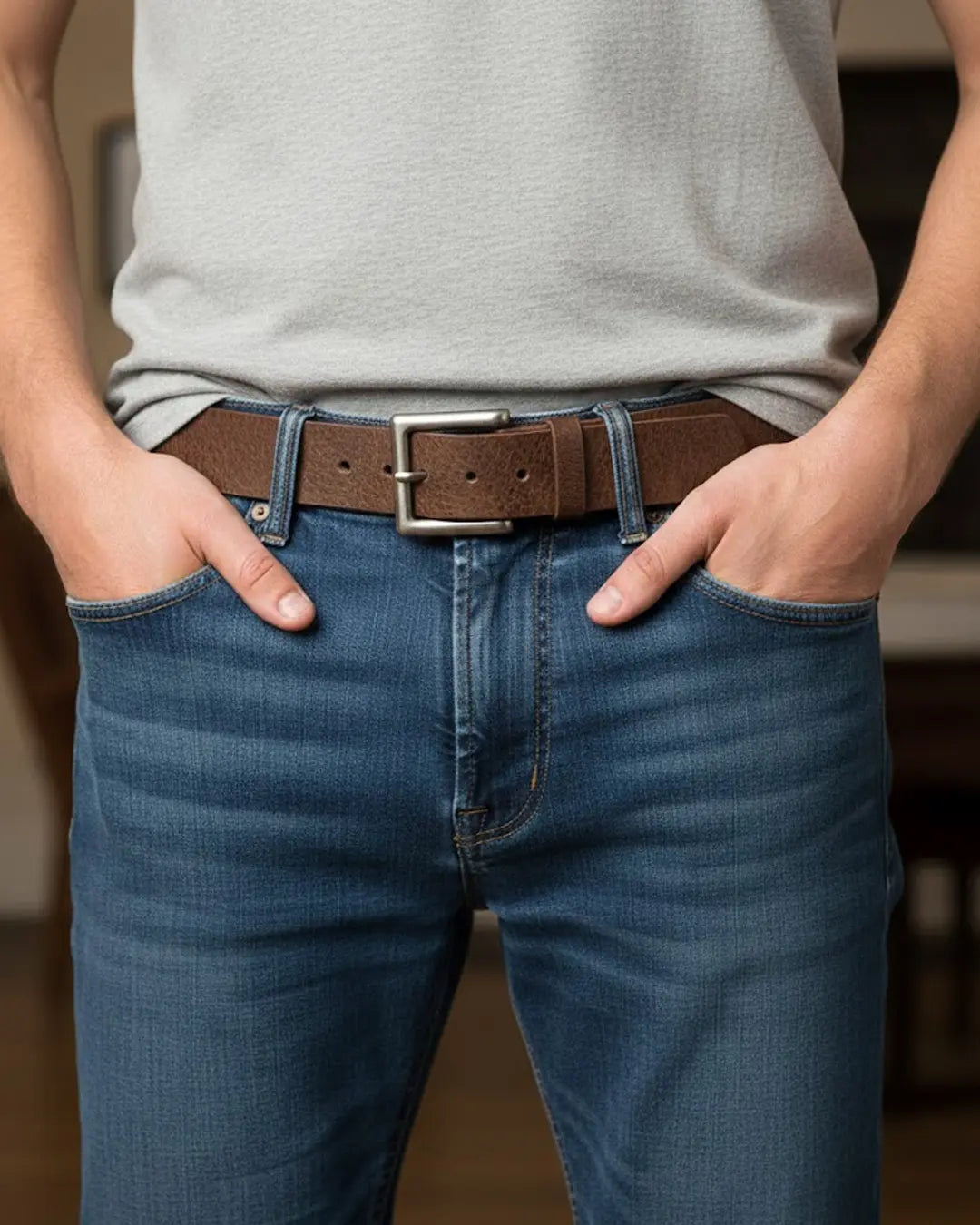 Leather Belt 1 3/4"