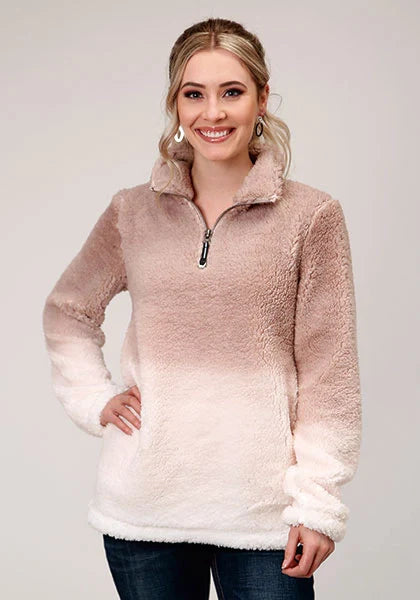 Roper 1353 Polar (Pink) - Women's Fleece Pullover