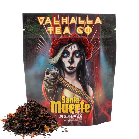 Santa Muerte | Tart Raspberry, Soothing Lavender, Crisp Rose | Black Tea | Caffeinated