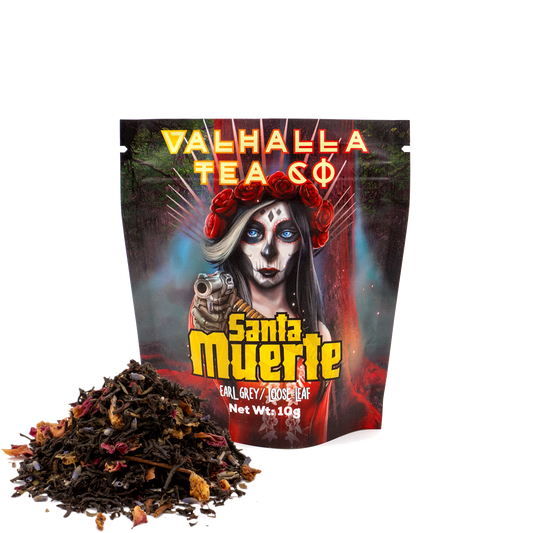 Santa Muerte | Tart Raspberry, Soothing Lavender, Crisp Rose | Black Tea | Caffeinated
