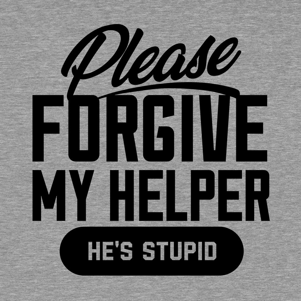 My Helper - Safety Yellow T-Shirt