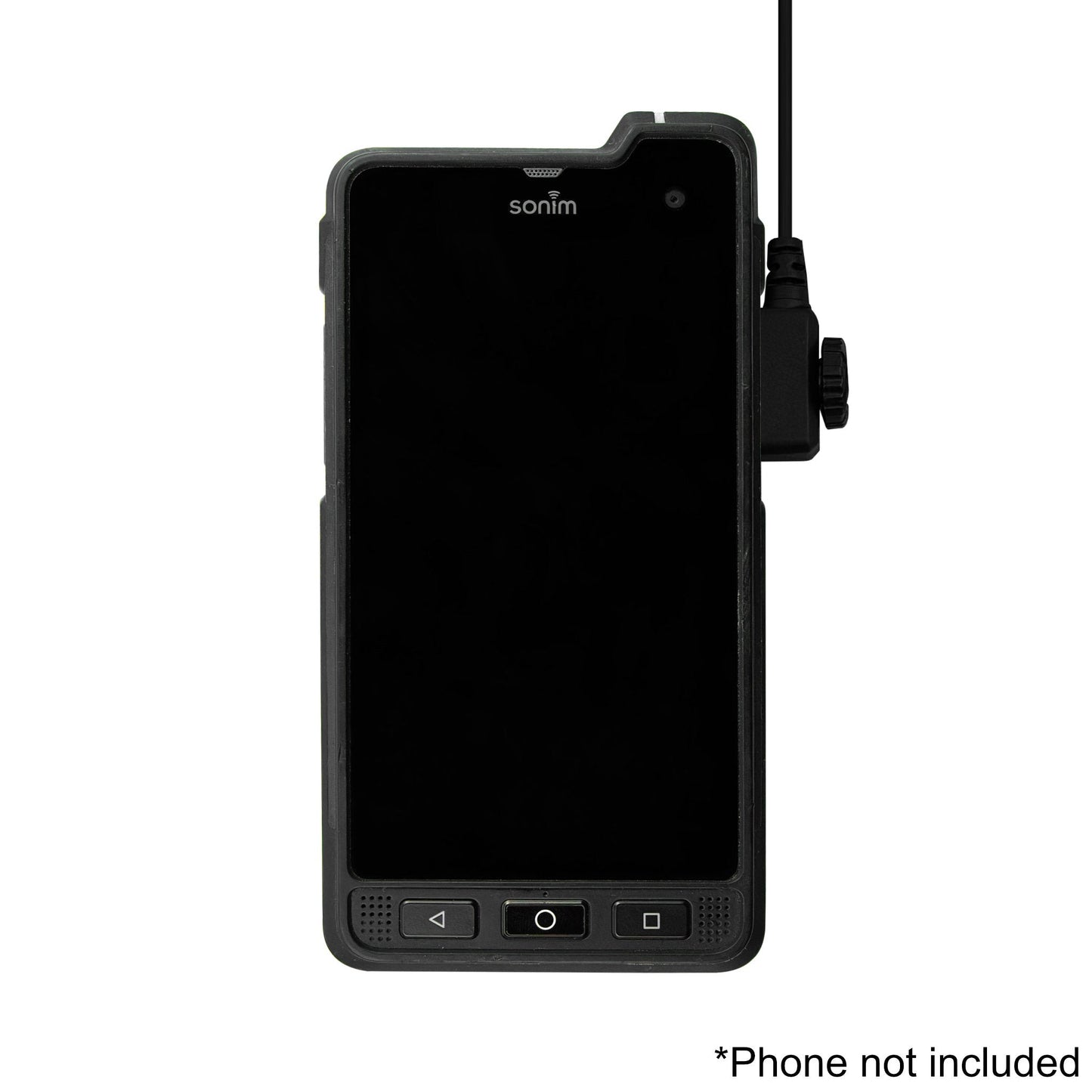 Tactical Radio PTT for Headset w/ Quick Disconnect(Hirose): NATO/Military Wiring, Gentex, Ops-Core, OTTO, 3M Peltor ComTac, XPI, MSA, Helicopter, & More - Sonim XP5, X5s, XP5plus, XP5s, XP8, XP10