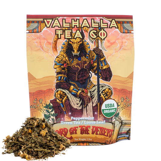 Lord of the Desert | Peppermint, Chamomile | Green Tea | Caffeinated