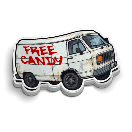 Free Candy Hard Hat Decal