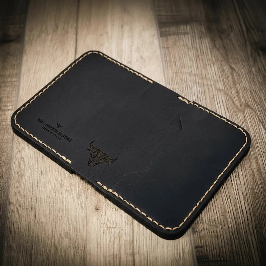 The Georgetown Minimalist Wallet in Black