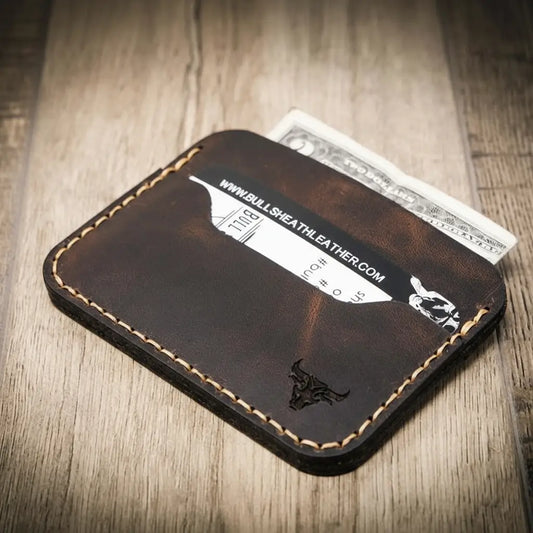 Pflugerville Card Wallet - Walnut Brown
