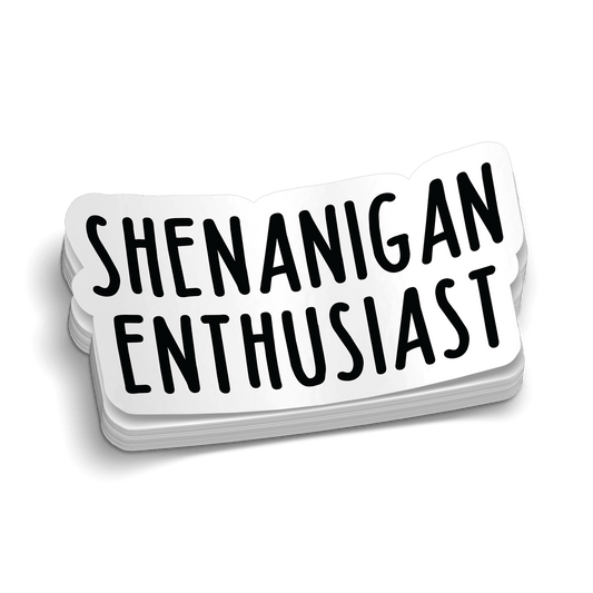 Shenanigan Hard Hat Decal