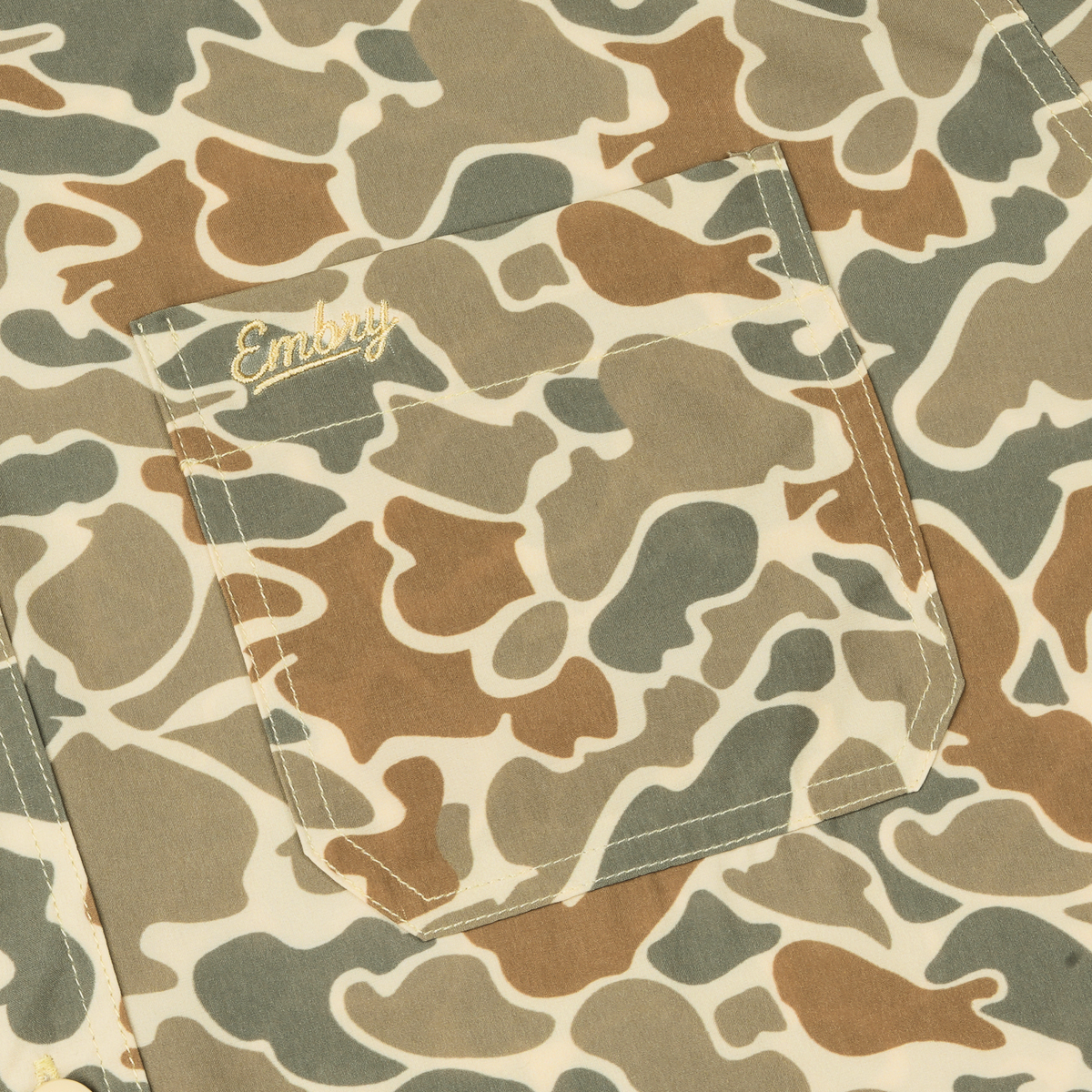 Performance Button Up - Desert Duck