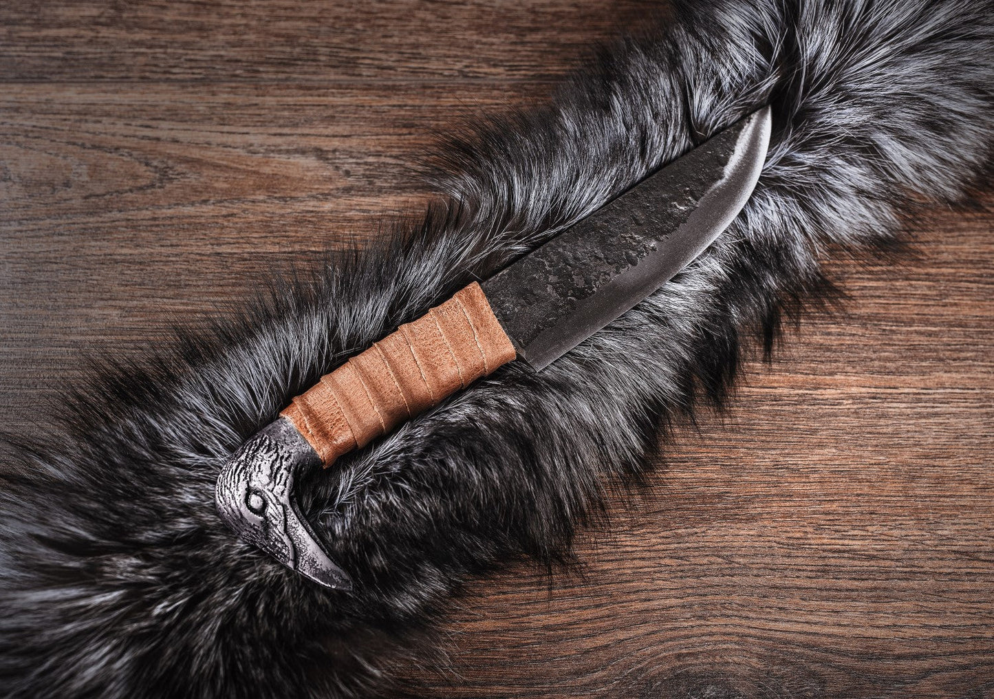 Raven Hilt Knife - 5.5" Blade