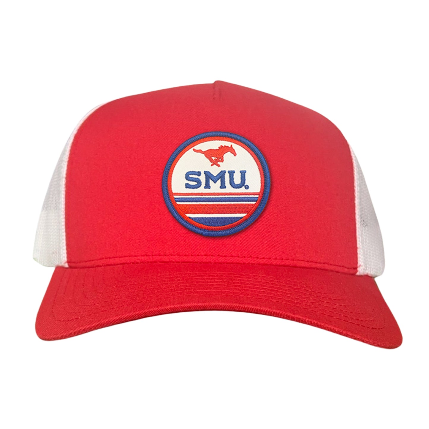 SMU Pony SMU Circle Patch Hats  / 119 / SMU009 / MM
