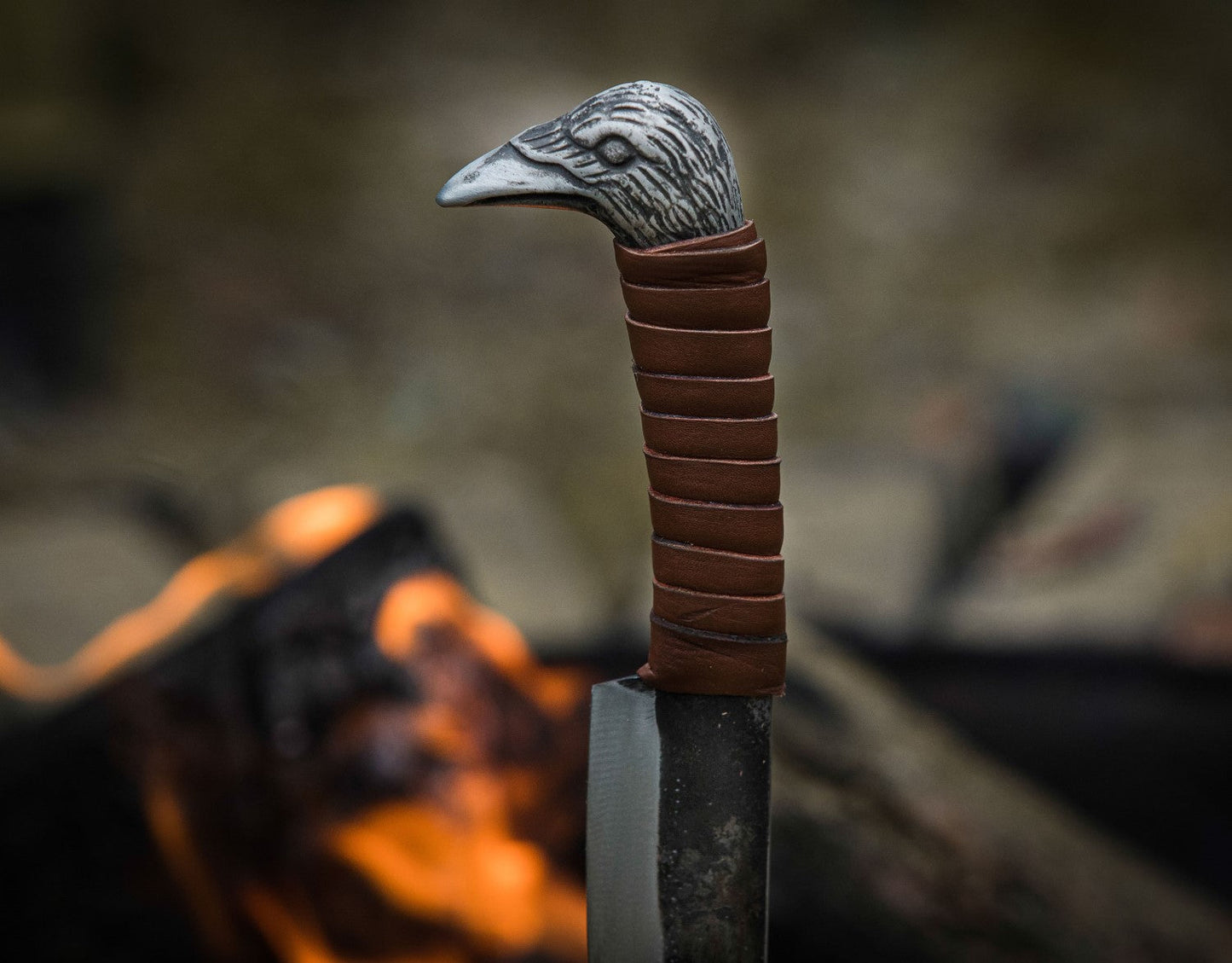 Raven Hilt Knife - 5.5" Blade
