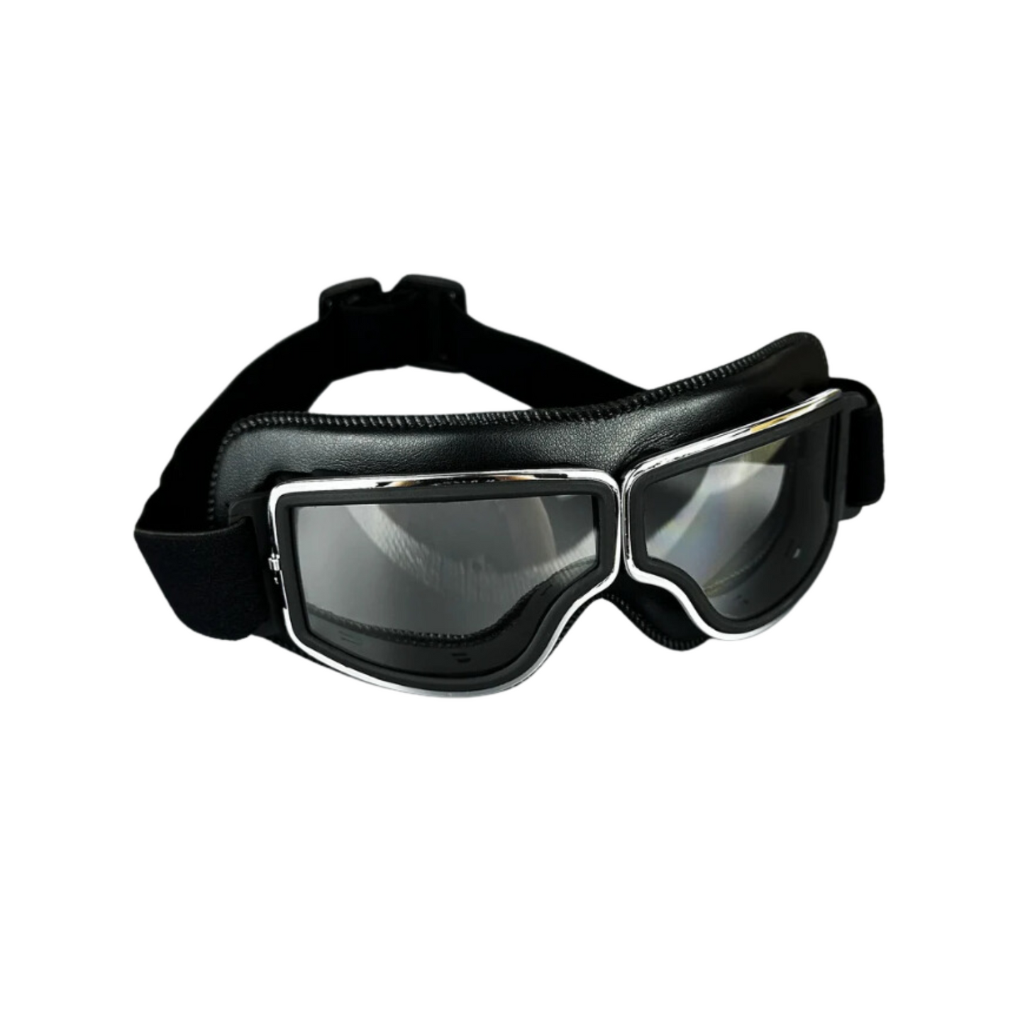 Vintage Leather Motorcycle Goggles