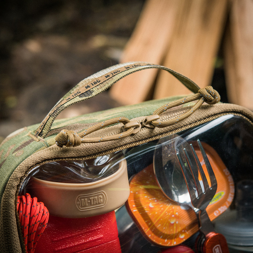 M-Tac Utility Organizer Transparent Elite (Large) (11.8" x 7.5")