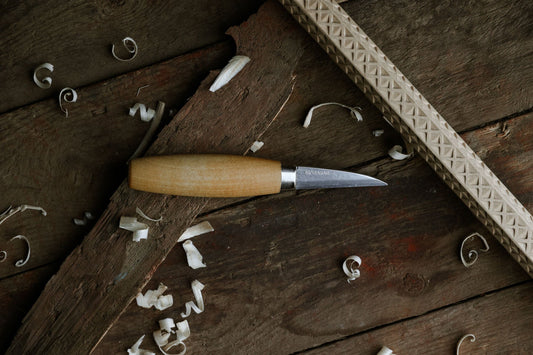 Mora Carving #122 Original laminated Steel