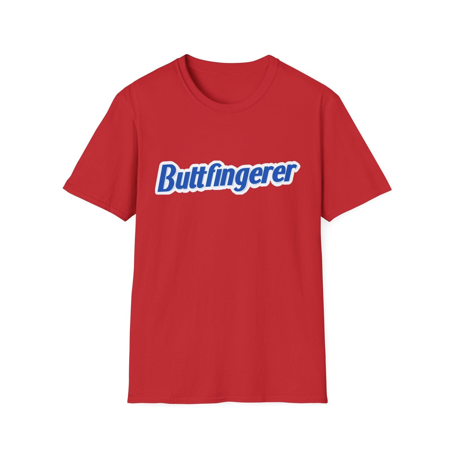 Buttfingerer T-Shirt — Funny Retro Script Tee for Sarcastic Humor Gifts