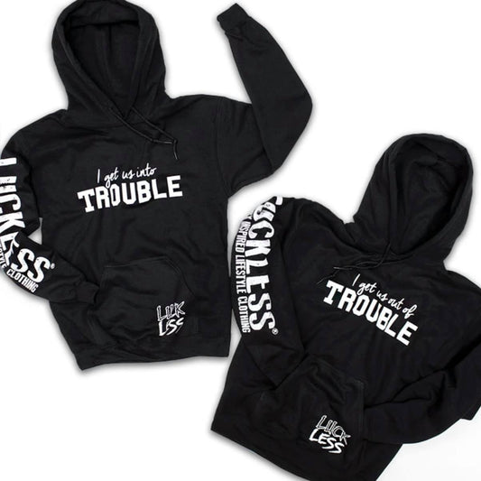 In And Out Of Trouble | Best Friend Hoodies (Set Of 2)