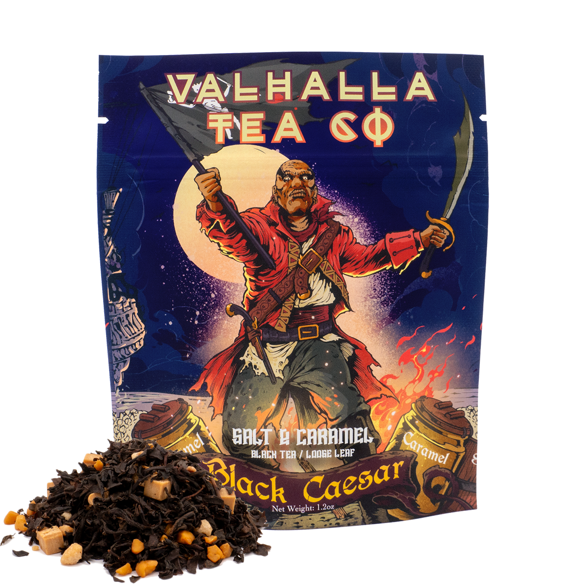 Black Caesar | Salted Caramel | Black Tea | Caffeinated