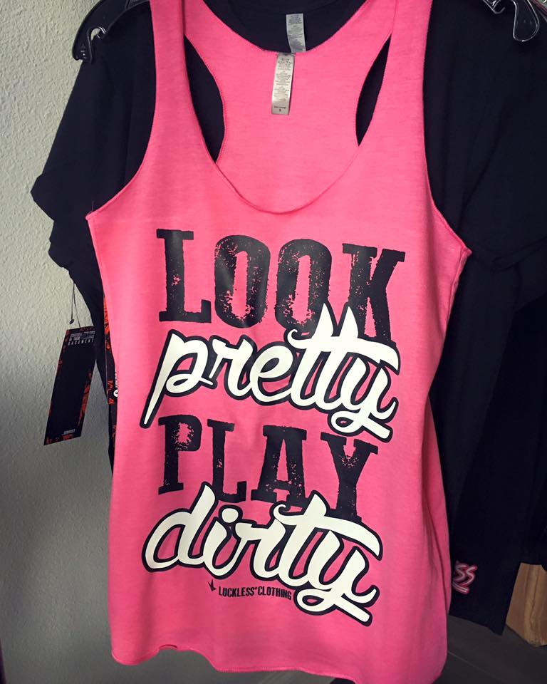 Look Pretty Play Dirty Tank (Multiple Colors)