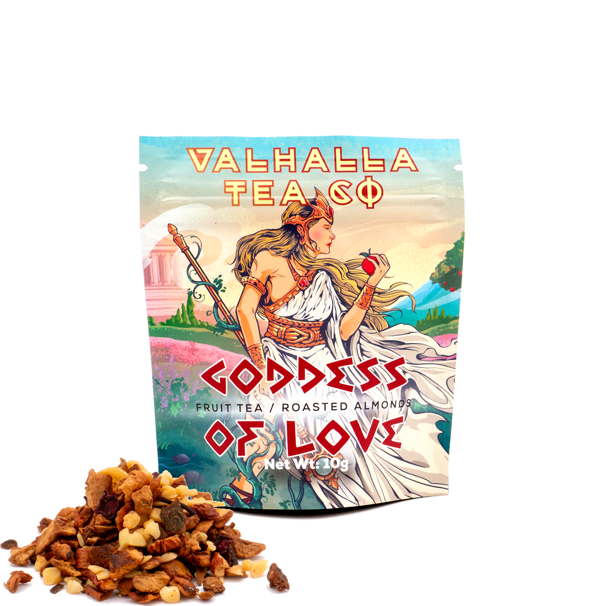 Goddess of Love | Toasted Almond & Apple | Fruit Tea | Non-Caffeinated