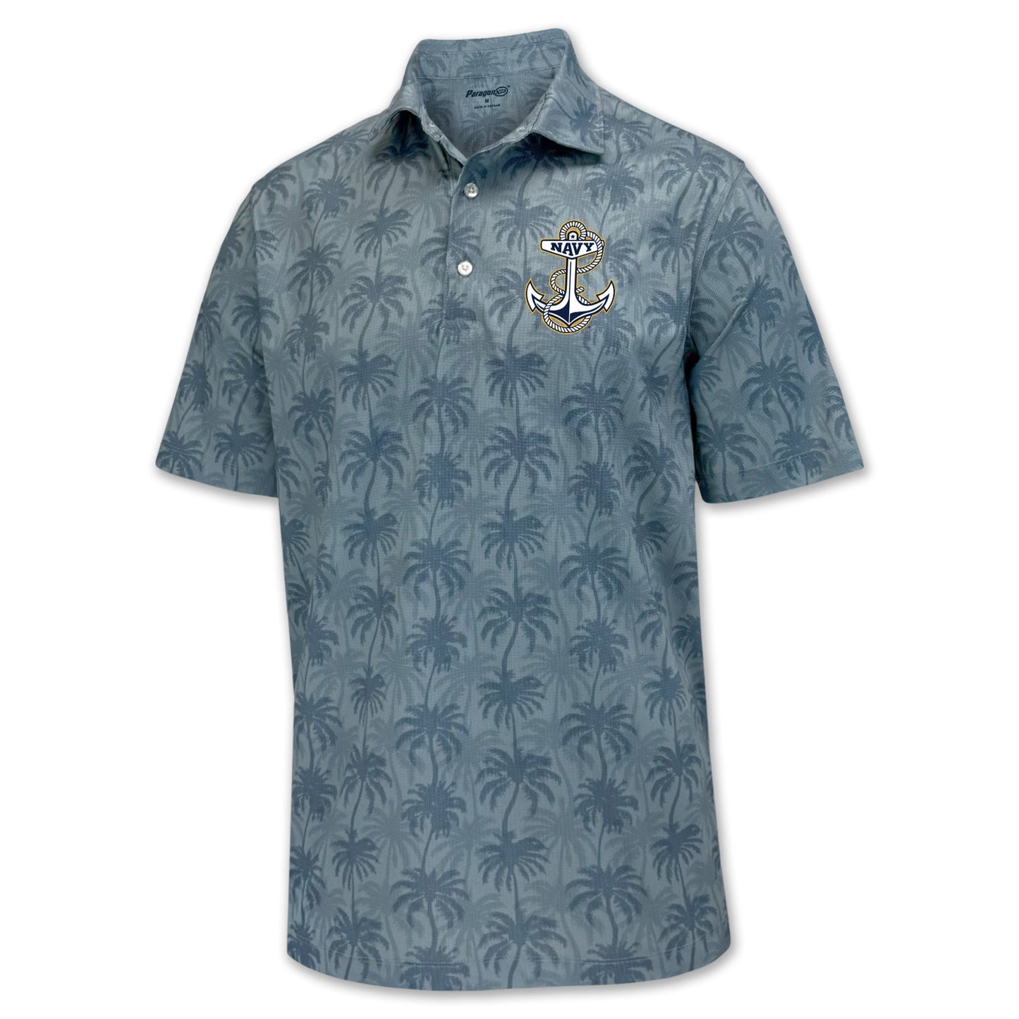 Navy Anchor Charleston Polo