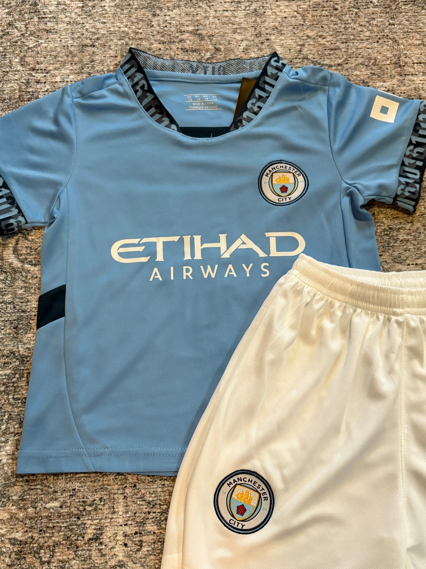Phil Foden Kids Soccer Jersey Manchester City Youth Toddler
