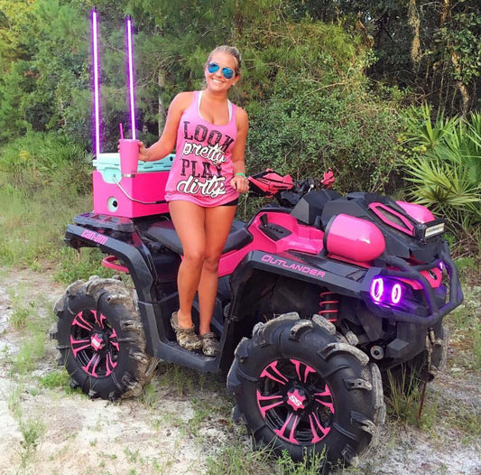 Look Pretty Play Dirty Tank (Multiple Colors)