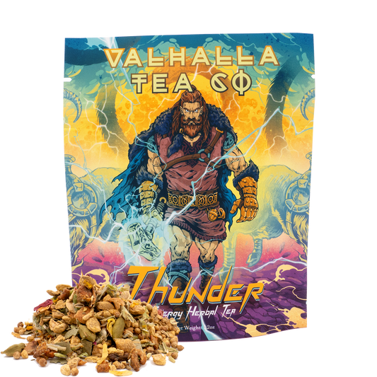 Thunder | Spicy & Fruity | Energy Herbal Tea | Non-Caffeinated