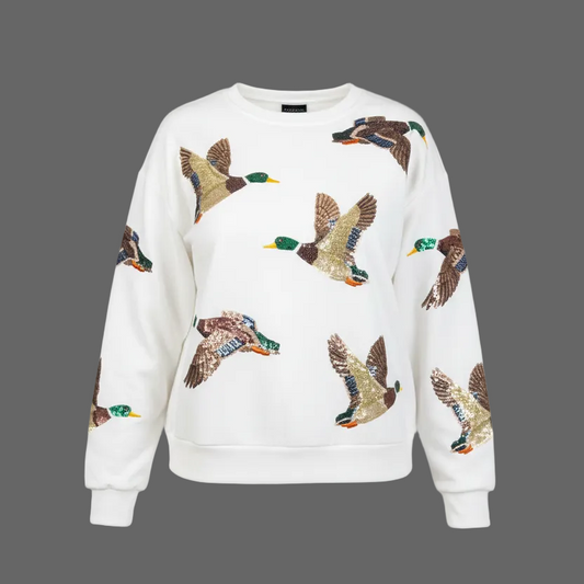 Mallard Glam Crewneck ***** Pre-Order for Fall - ETA September *****