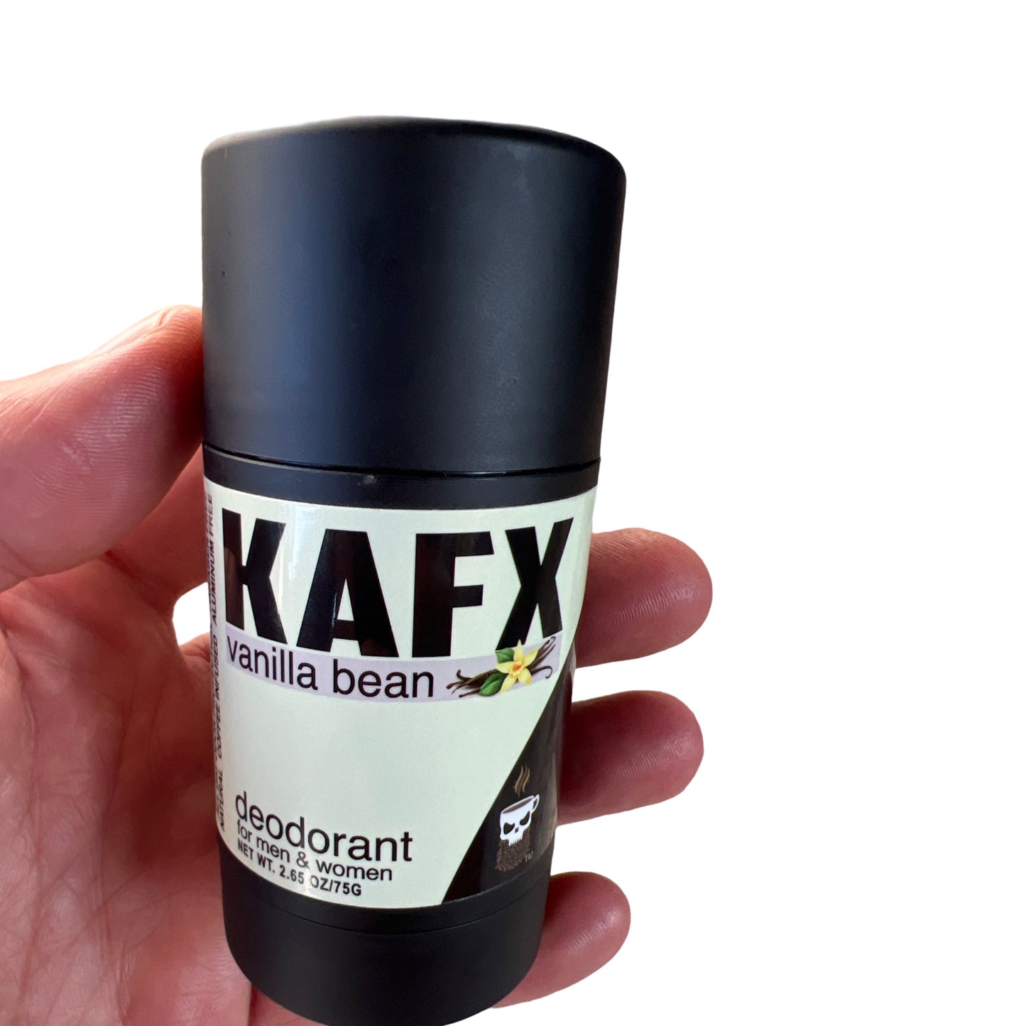 Vanilla Bean Coffee-Infused Natural Deodorant – Warm, Rich, & Safe for All