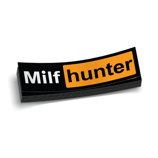 MILF Hunter - Hard Hat Decal