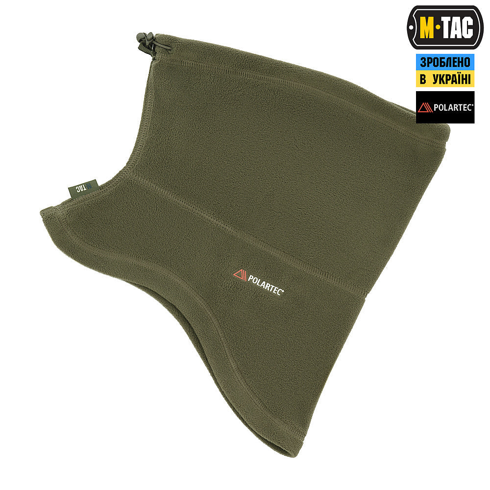 M-Tac Anatomical Neck Gaiter with Drawcord Polartec