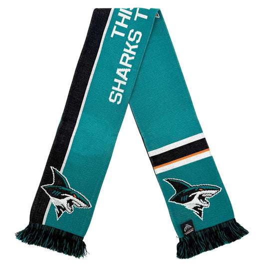SAN JOSE SHARKS SCARF - Home Jersey