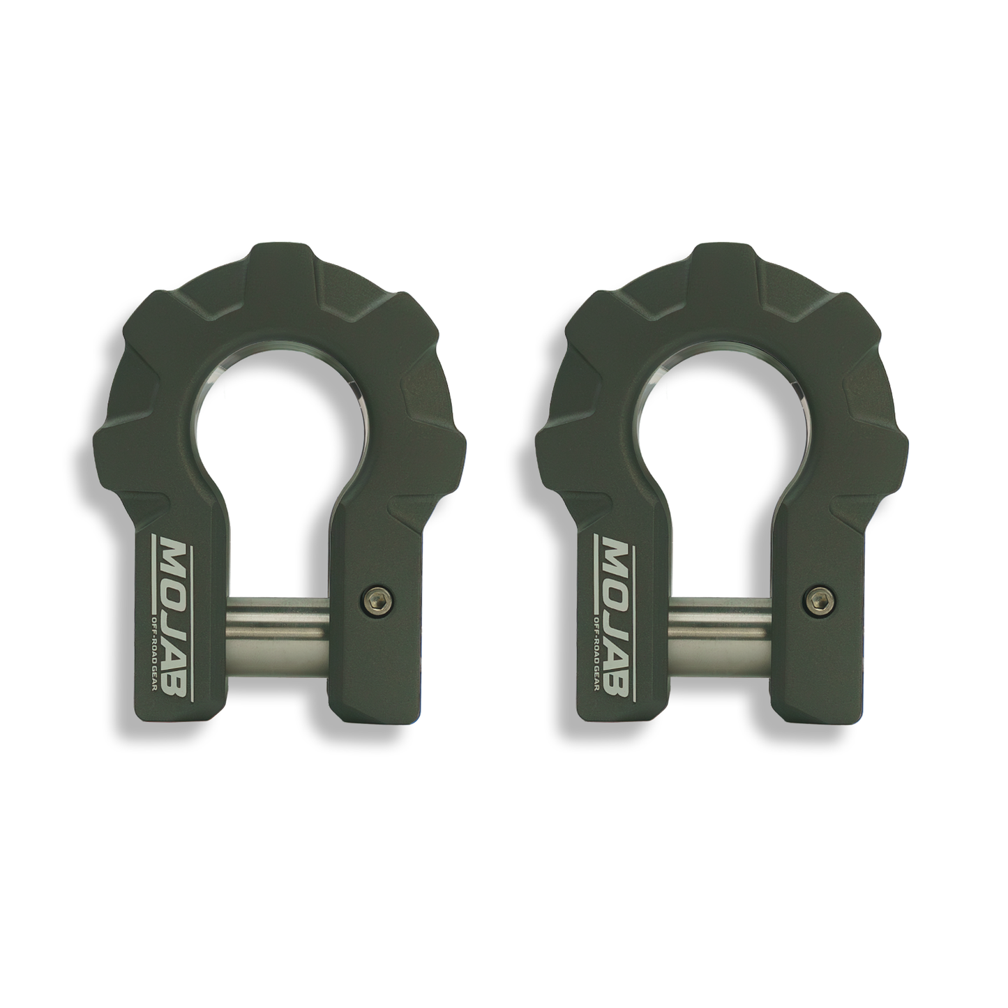 3/4'' Extreme duty Aluminum D-Shackle set (9T)-Ceramic coated (LIFETIME WARRANTY*)-Raw Shackles are scheduled for delivery during the week commencing July 1st
