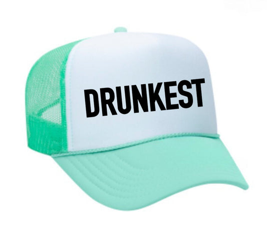 Drunkest Trucker Hat