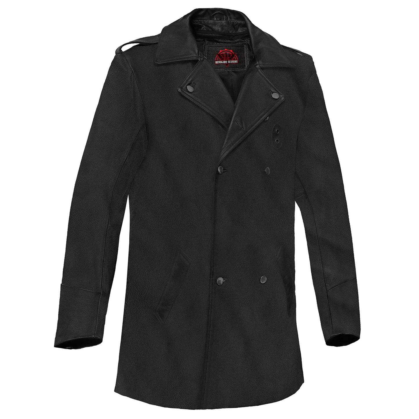 Cavalier Men’s Long Sleeve Leather Jacket