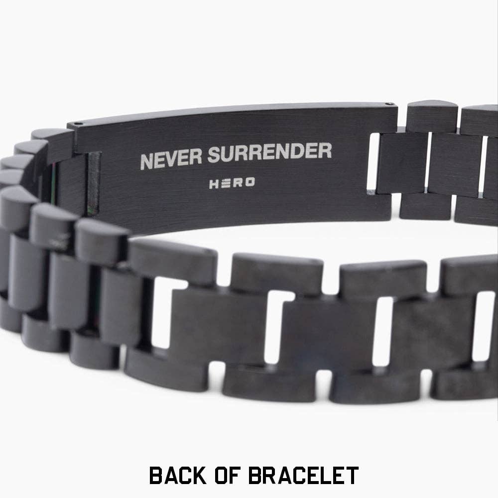 Never Surrender Patriot Bracelet: Helps Pair Veterans With A Service Dog Or Shelter Dog -Faire