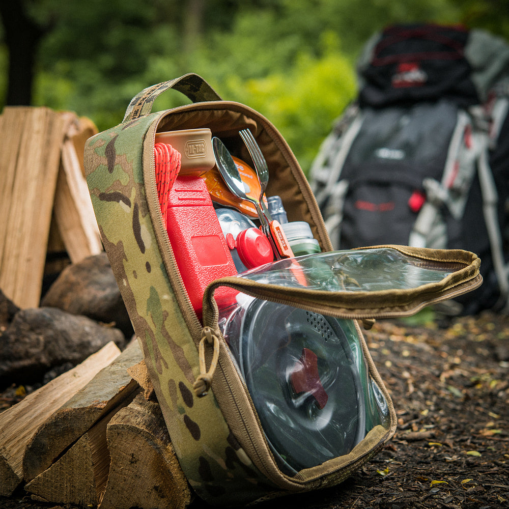 M-Tac Utility Organizer Transparent Elite (Large) (11.8" x 7.5")